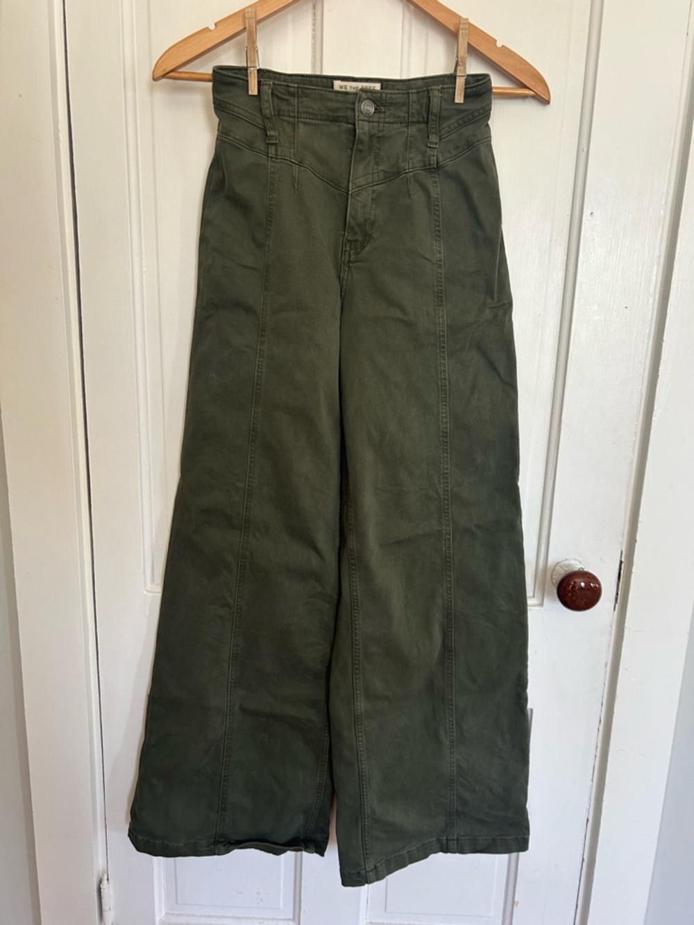 Free People wide leg trousers